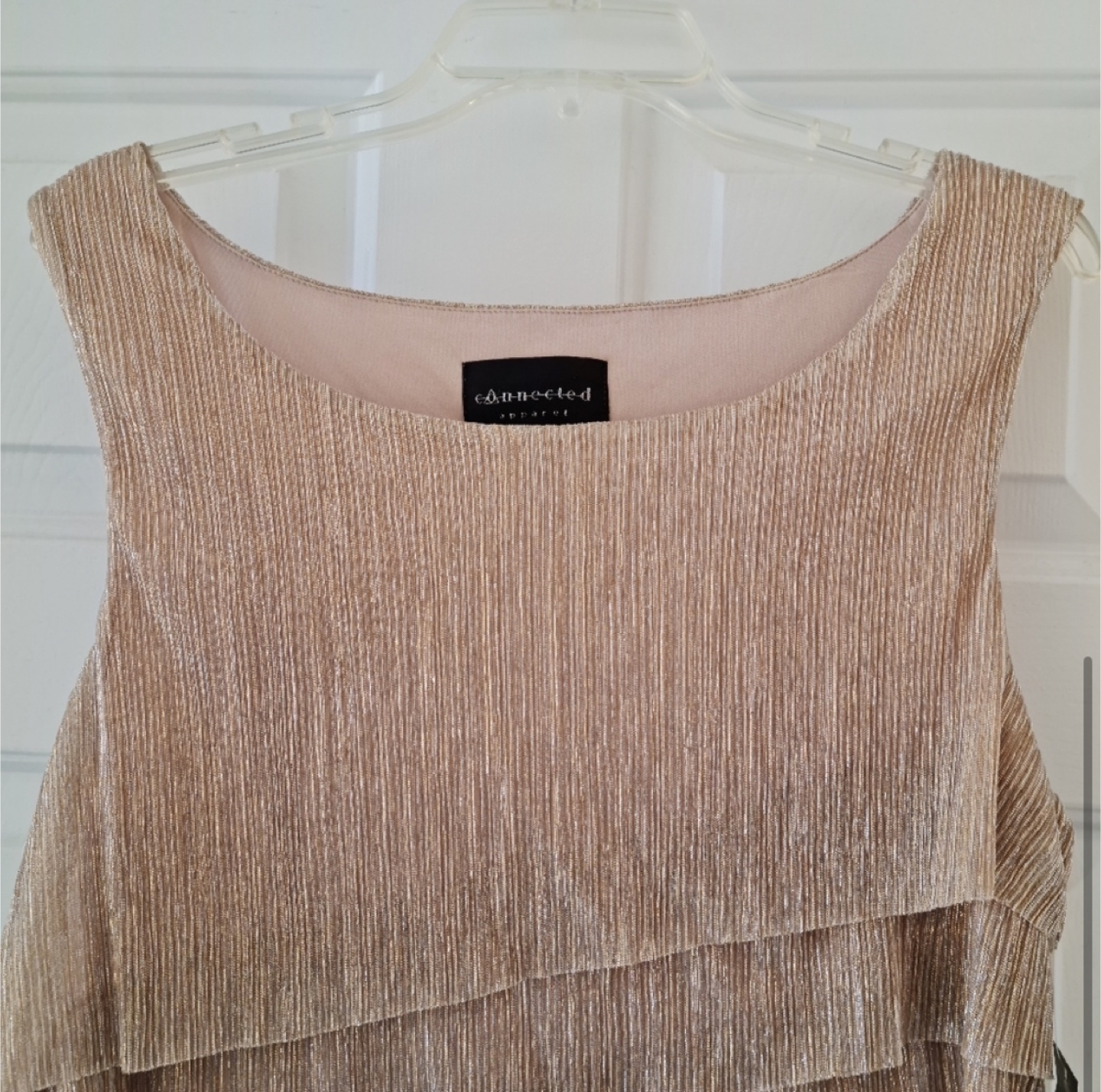 Connected Apparel Tiered Dress - photo 5