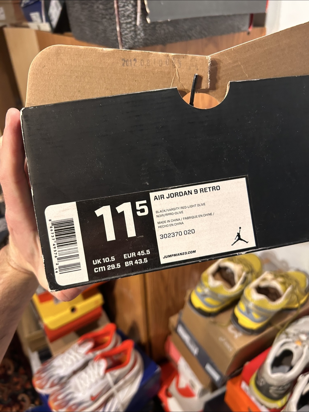Air Jordan 9 olive - photo 3