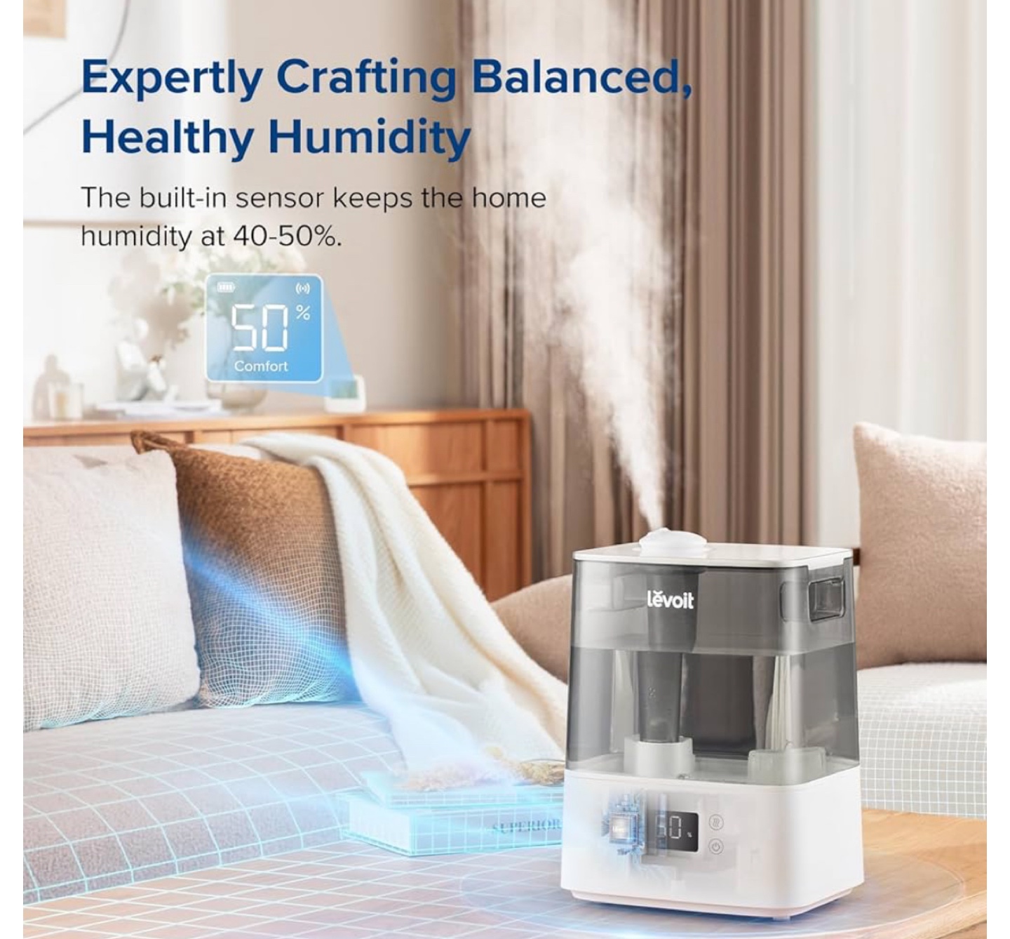 Levoit Smart Cool Mist Humidifier (Classic 300S) - photo 2