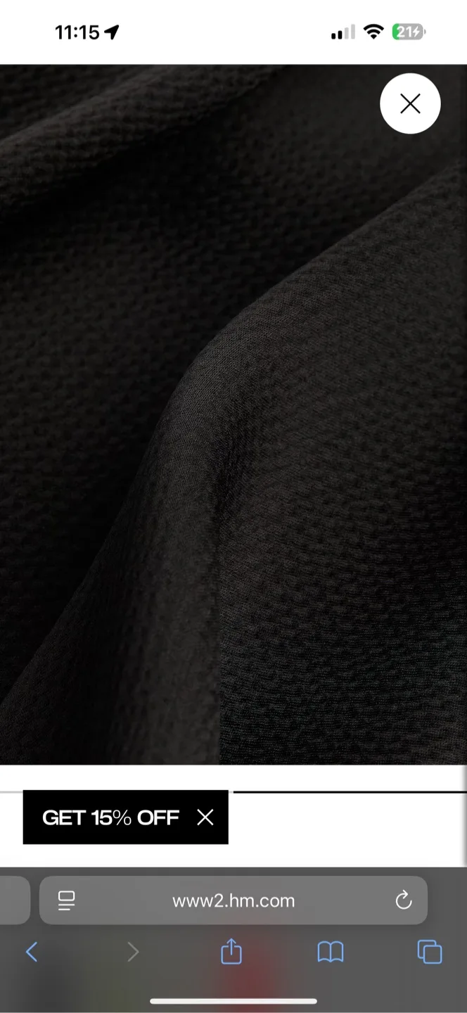 H&M CRÊPE SATIN SKIRT image indicator(2)