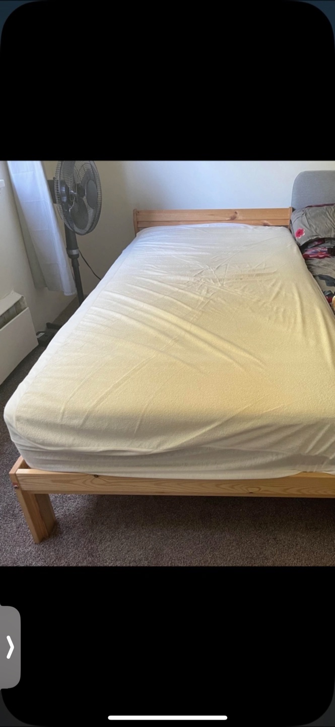 IKEA MALM Bed Frame, with Ikea mattress - photo 2