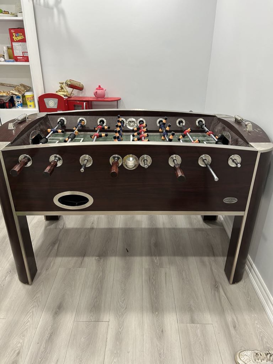 Foosball Table - Dark Brown Finish - photo 2