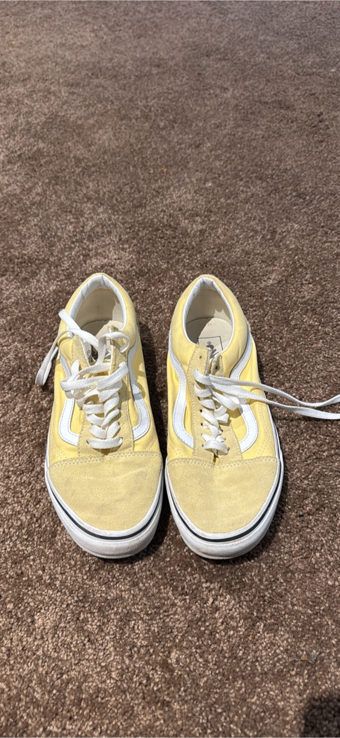 Yellow Vans Old Skool Sneakers - photo 2