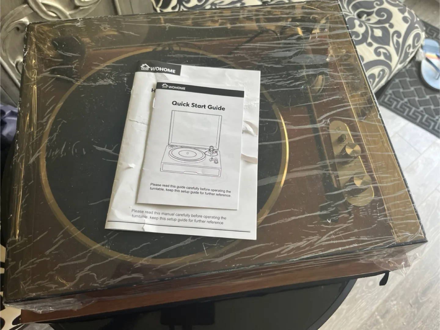 Wohome High Fidelity Stereo Turntable image indicator(4)