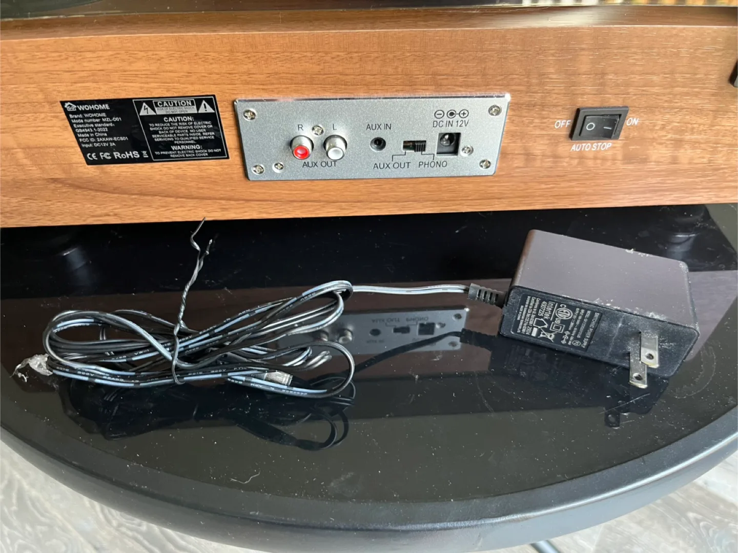 Wohome High Fidelity Stereo Turntable image indicator(5)