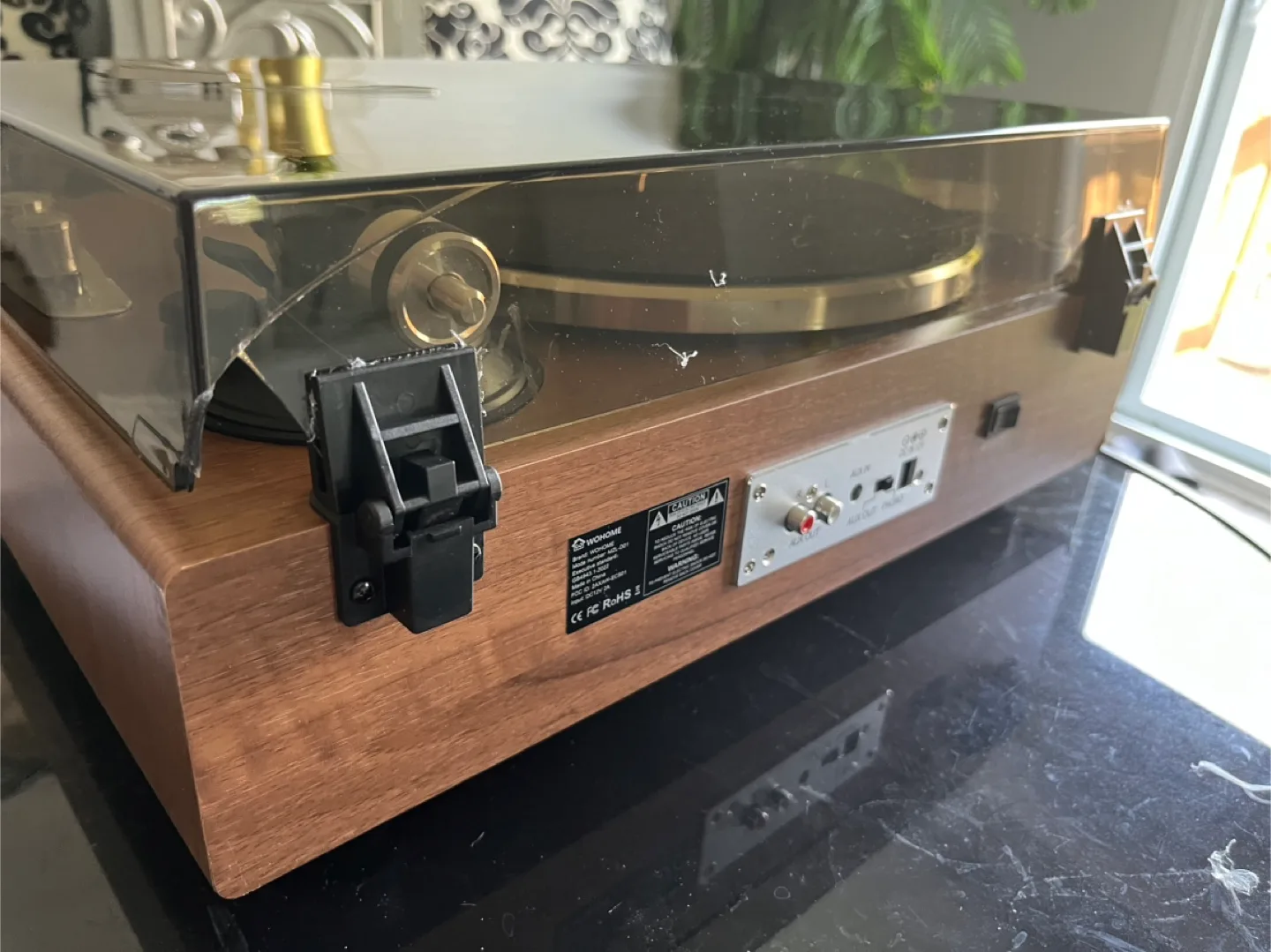 Wohome High Fidelity Stereo Turntable image indicator(8)