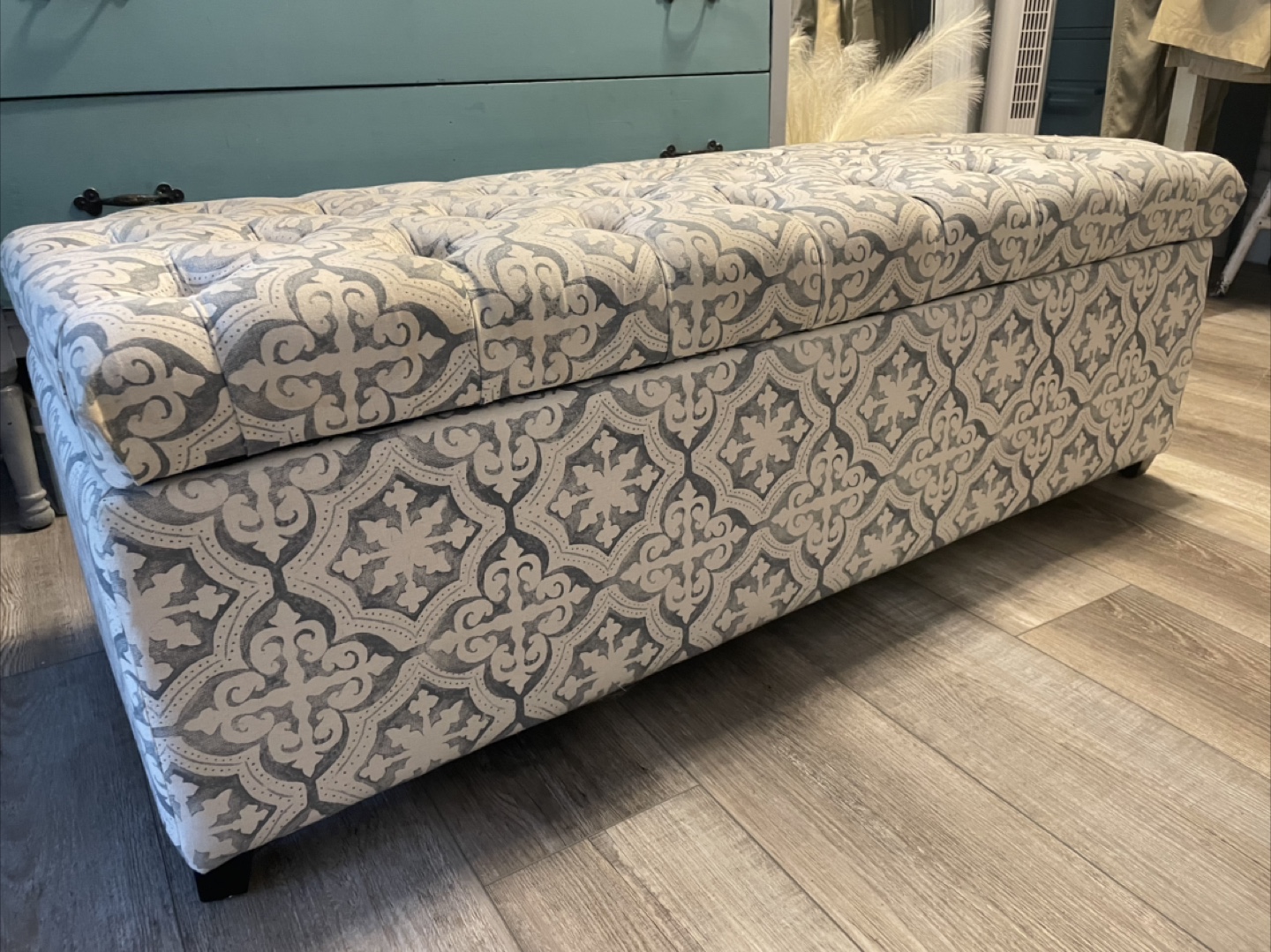 Upholstered Storage Bench - PENDING PICK UP