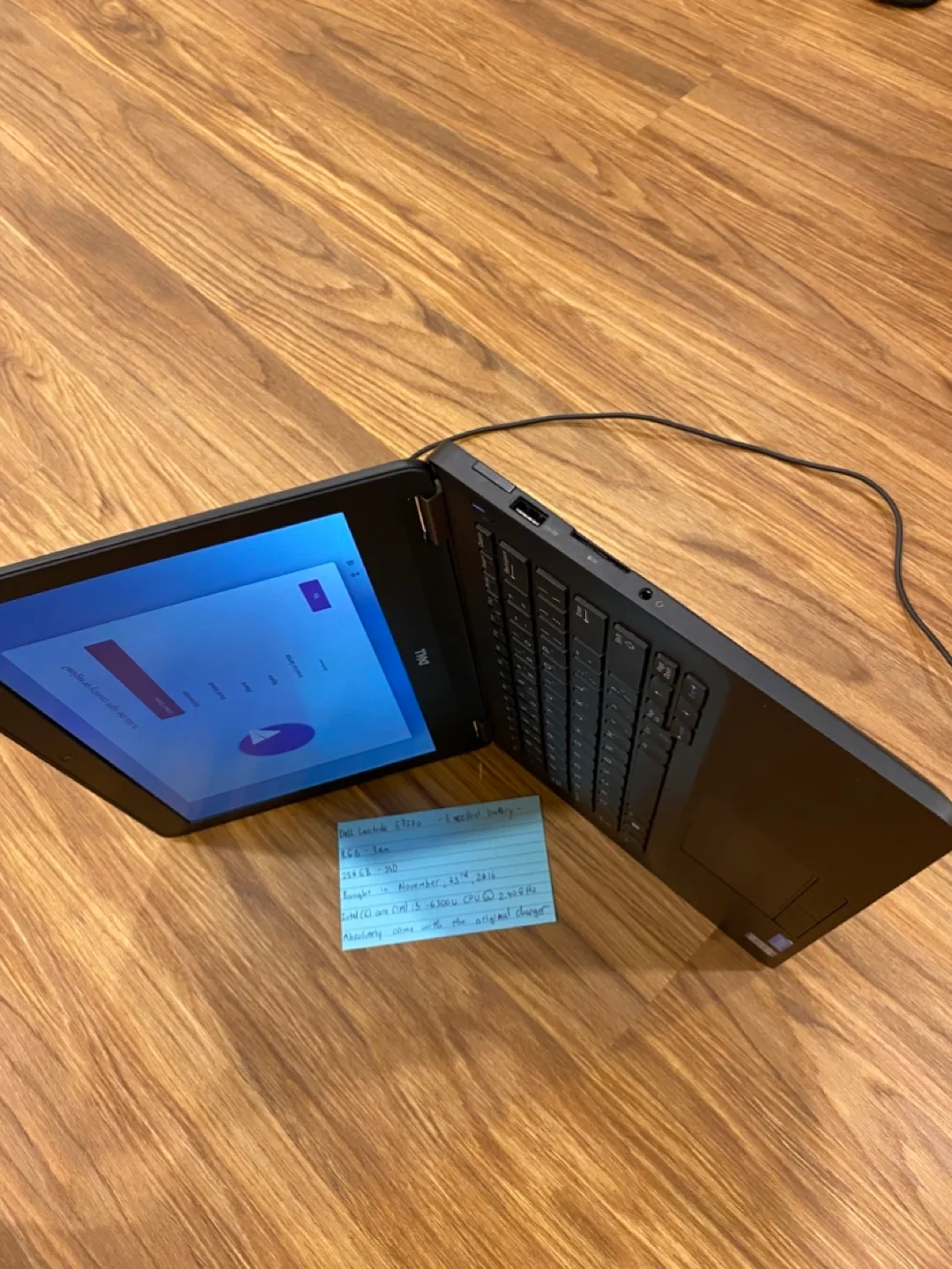 Dell Latitude E7270 Laptop image indicator(3)