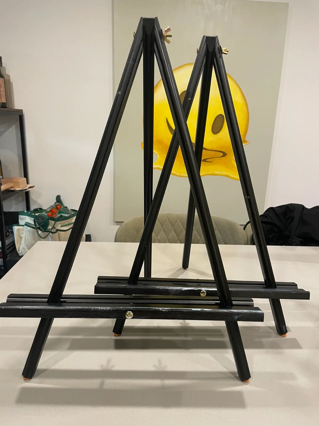 2 Wooden Easels image indicator(2)