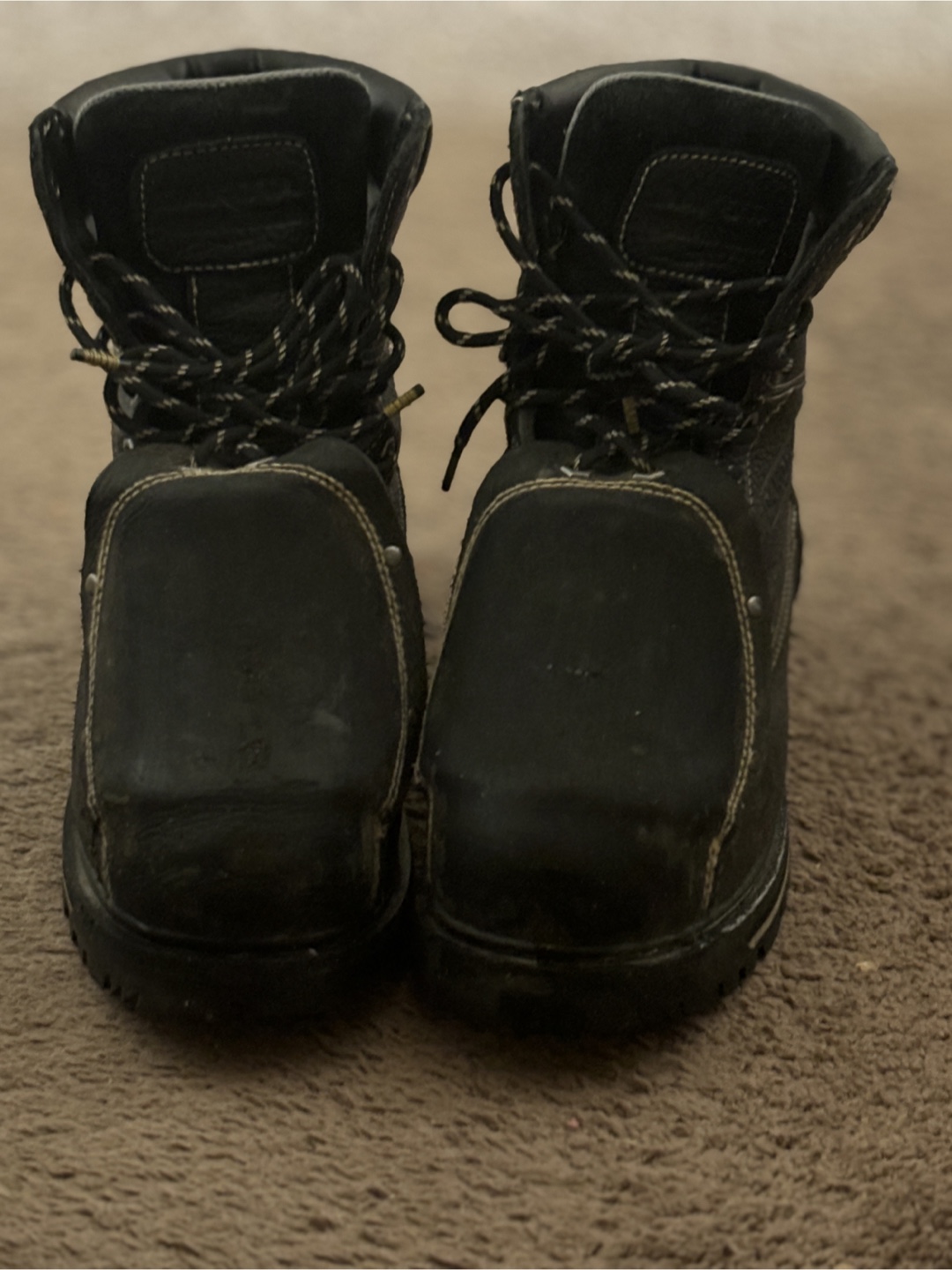 Men's Black Boots Size 10- Work boot - photo 5