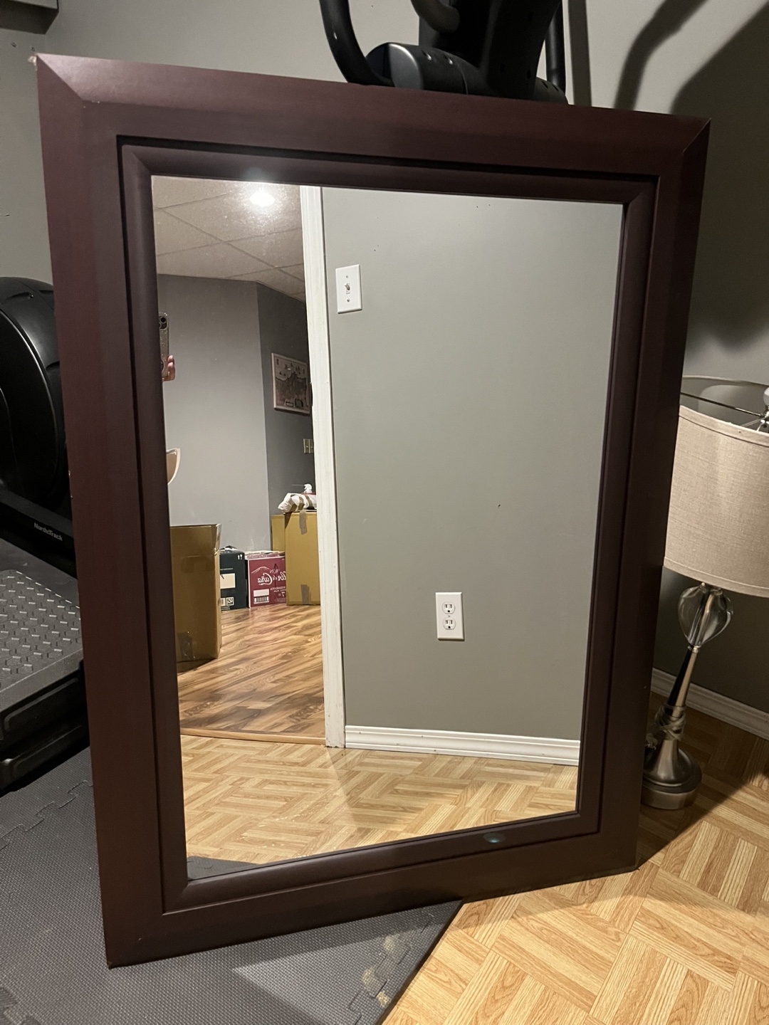 Large Framed Mirror