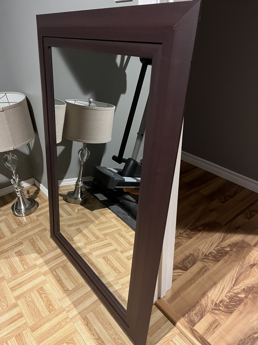Large Framed Mirror - photo 2