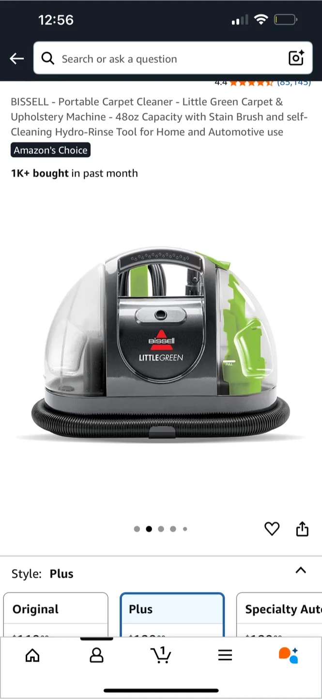 Bissell Little Green Cleaner thumbnail