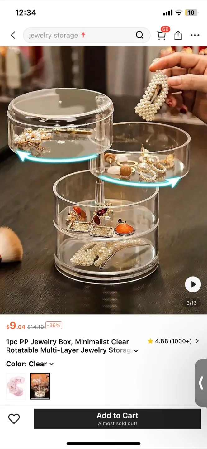 Rotating Clear Organizer image indicator(4)