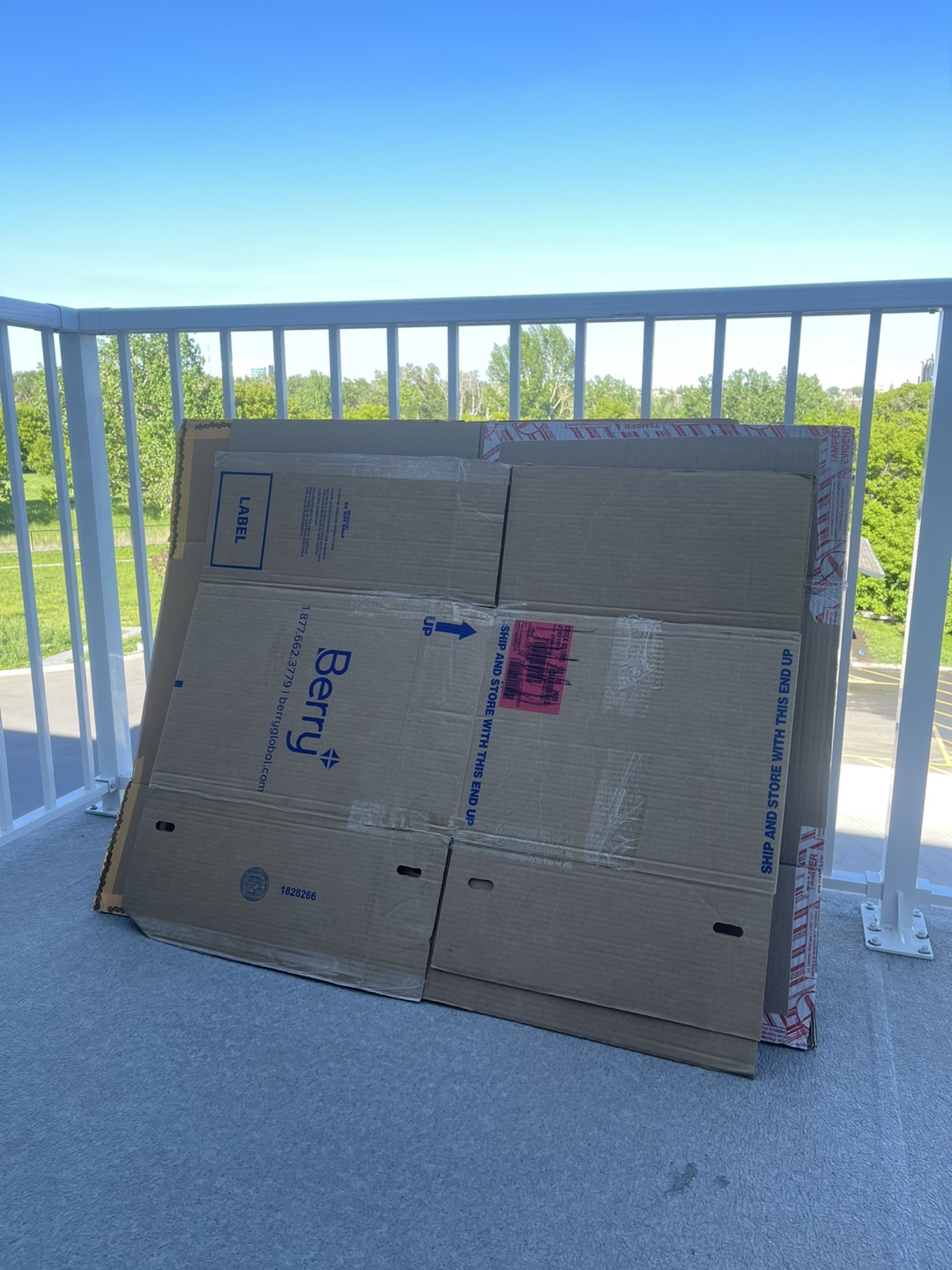 Moving boxes