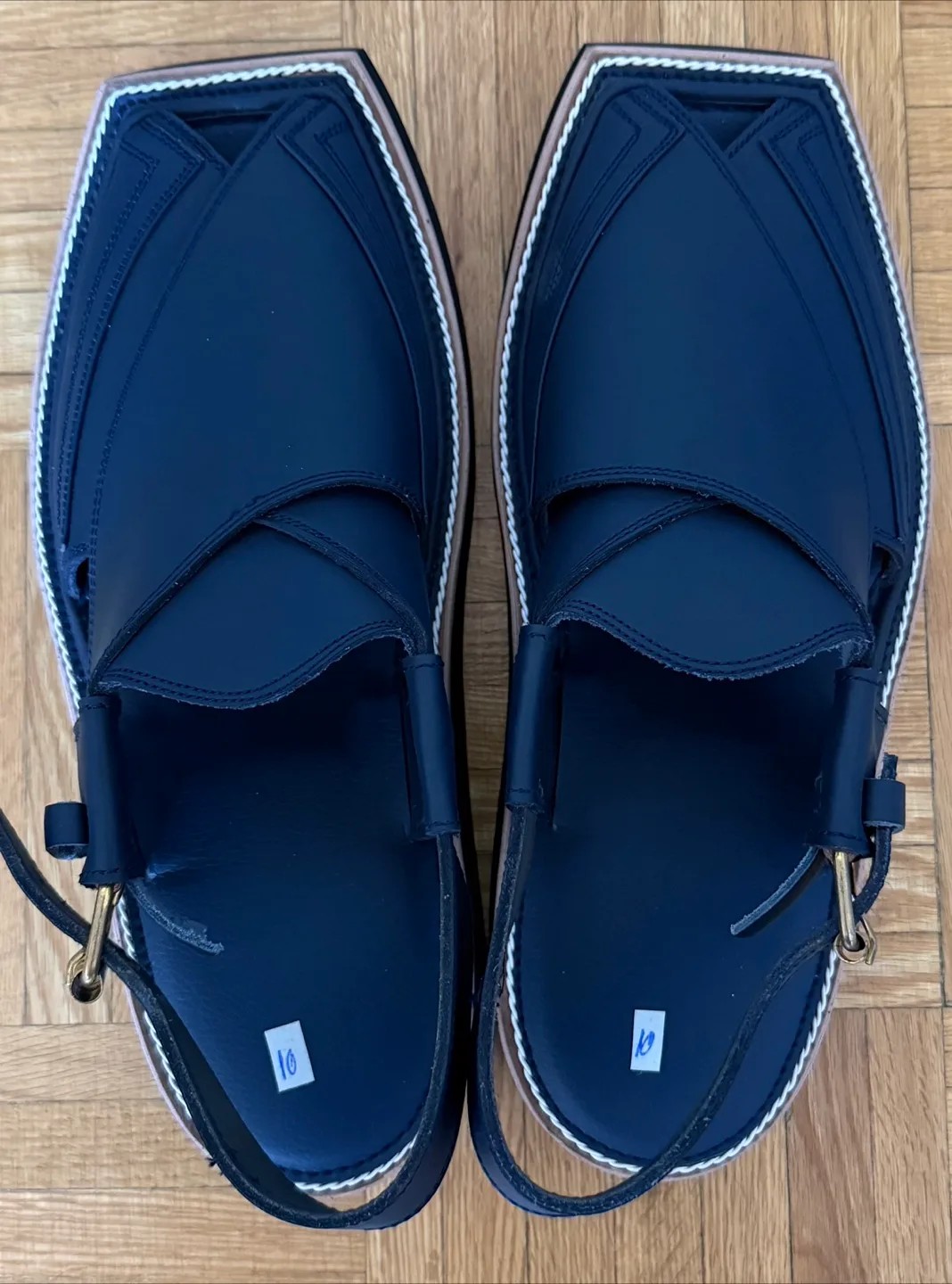 Men's navy Sandals image indicator(3)