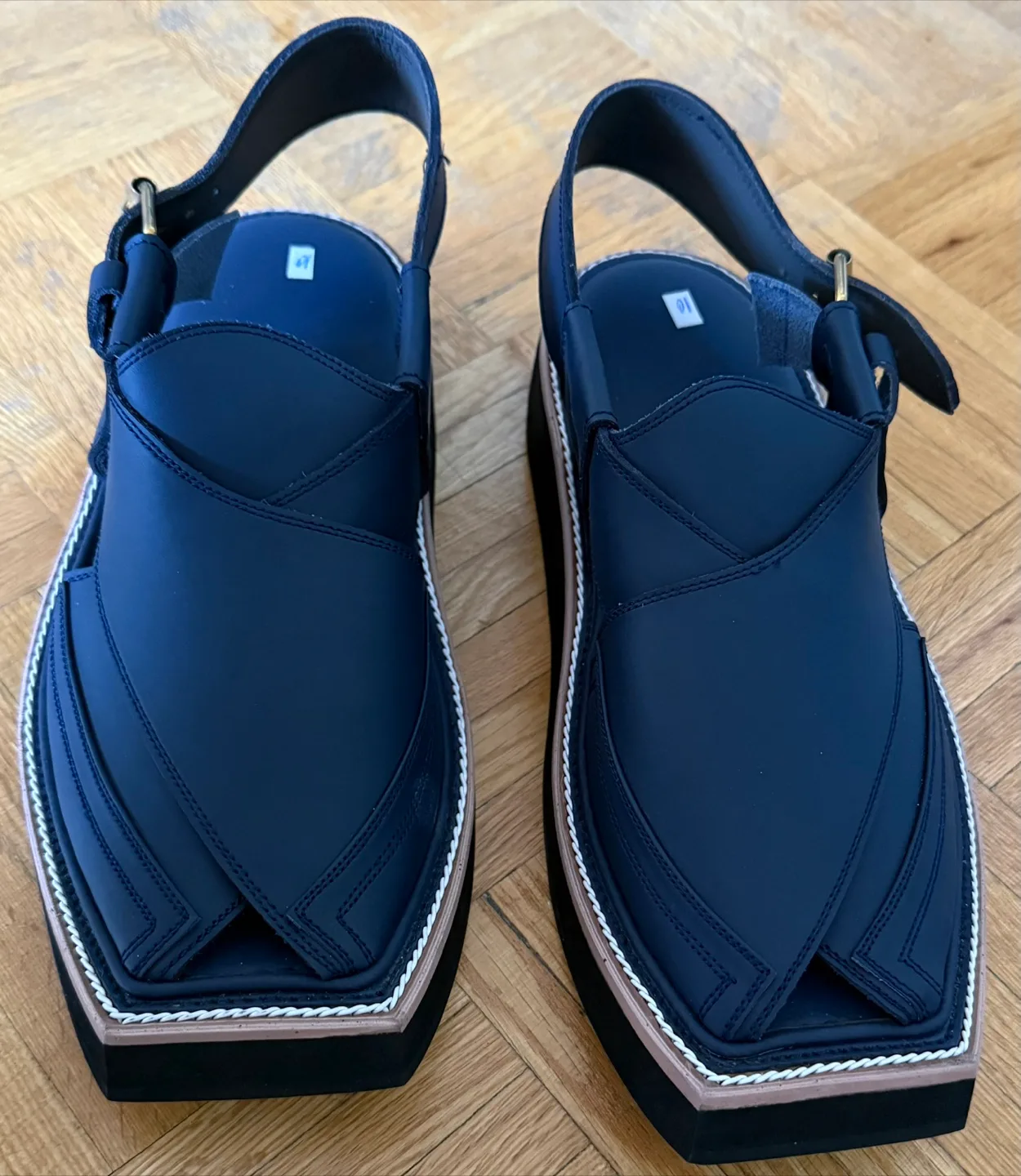 Men's navy Sandals image indicator(2)