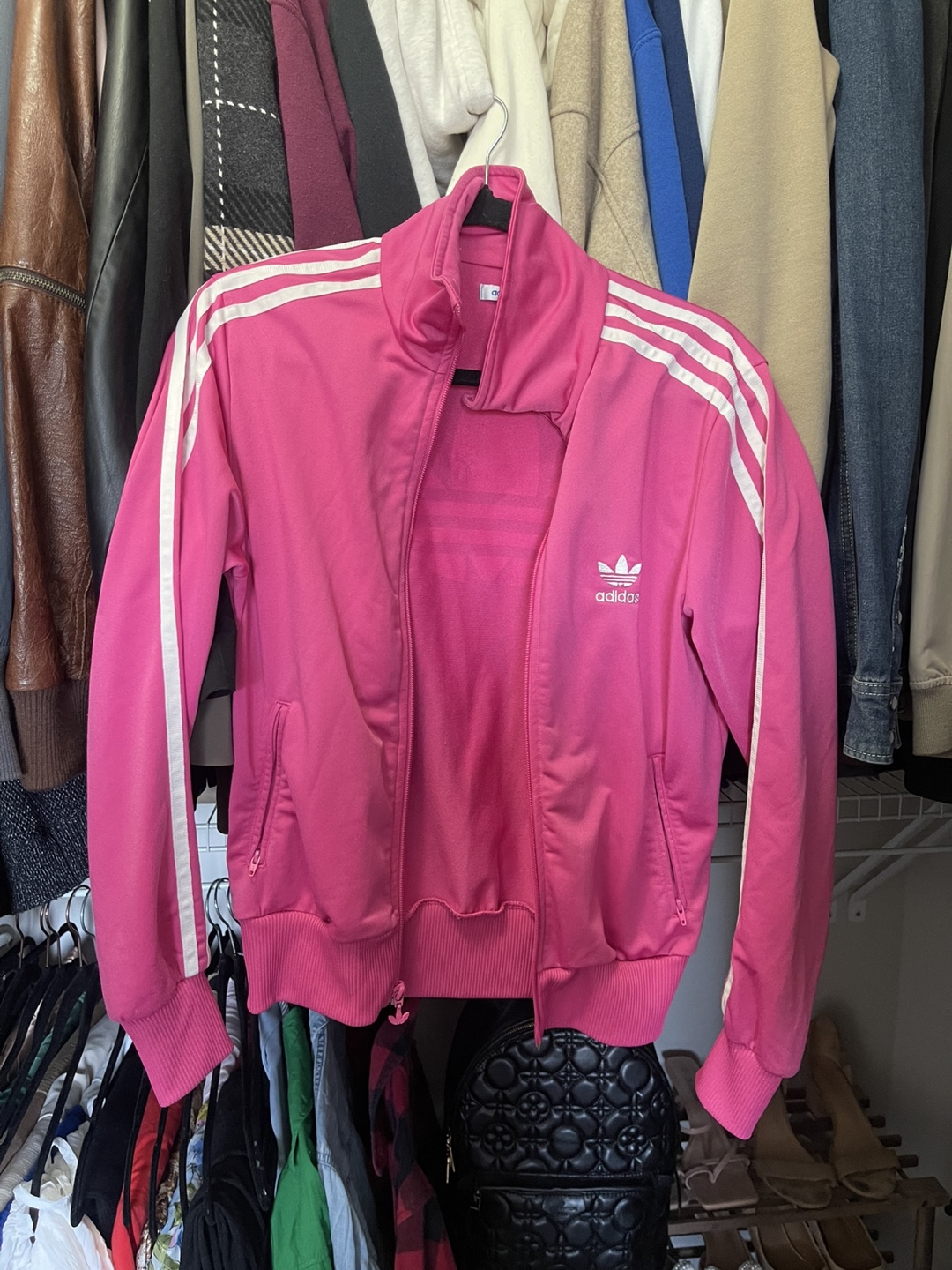 Adidas Pink Track Jacket