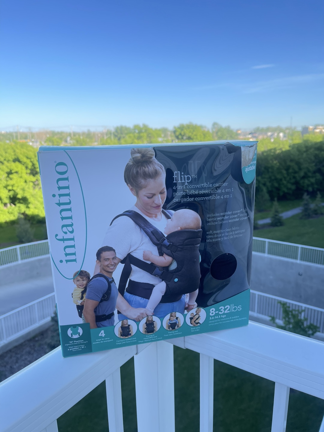 Infantino 4-in-1 Convertible Baby Carrier