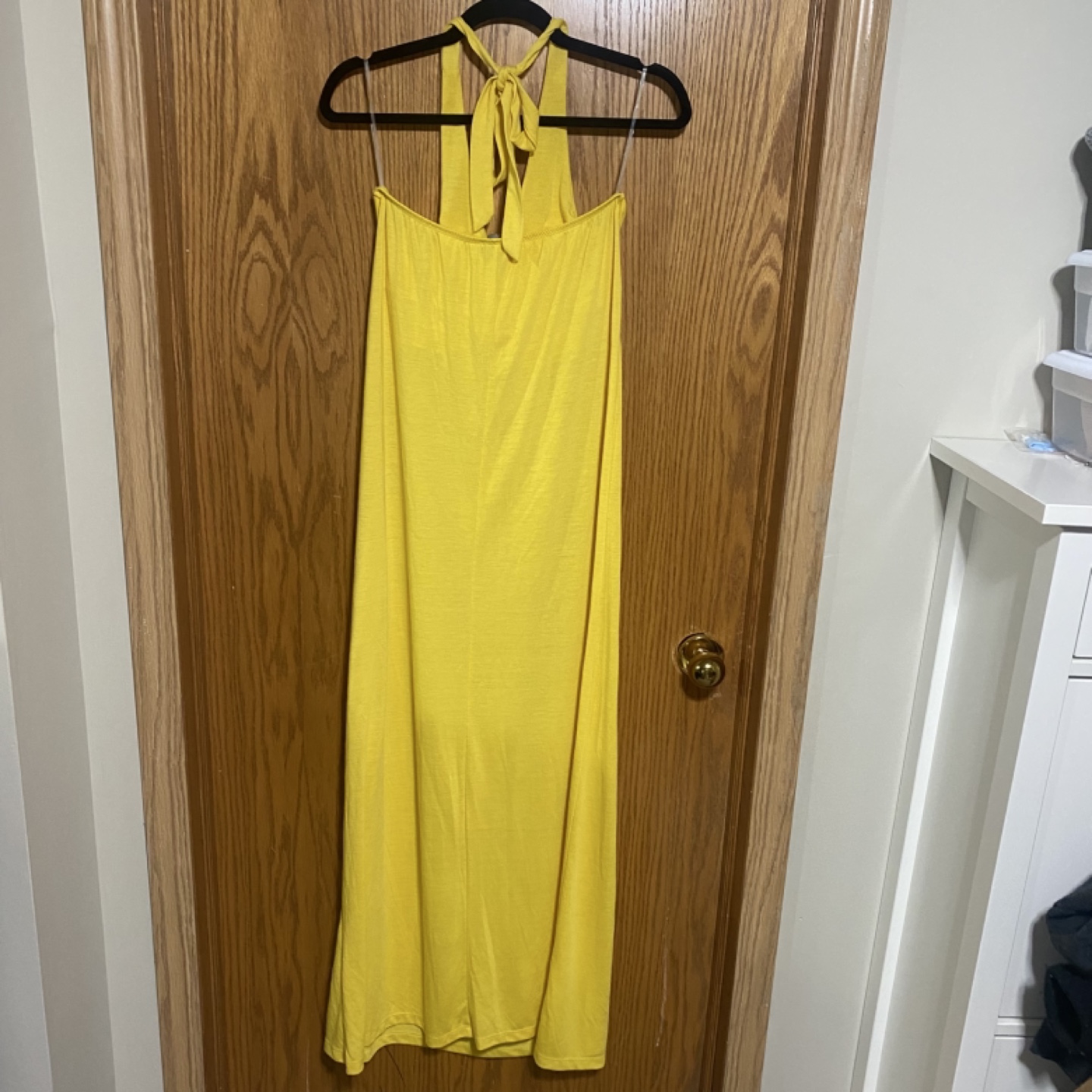 Beautiful baby yellow maxi dress - photo 2