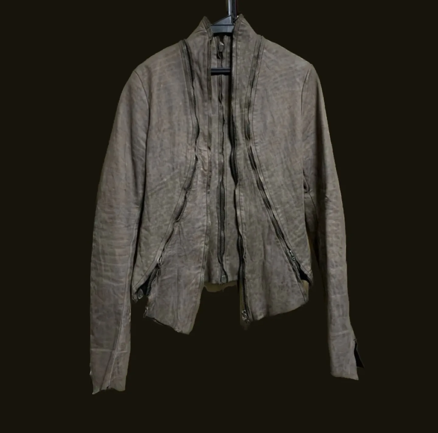 Obscur Calf Leather Jacket thumbnail