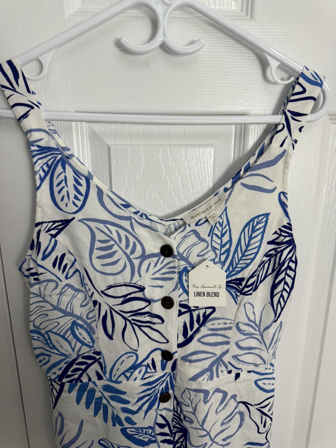 Women's Linen Blend Dress