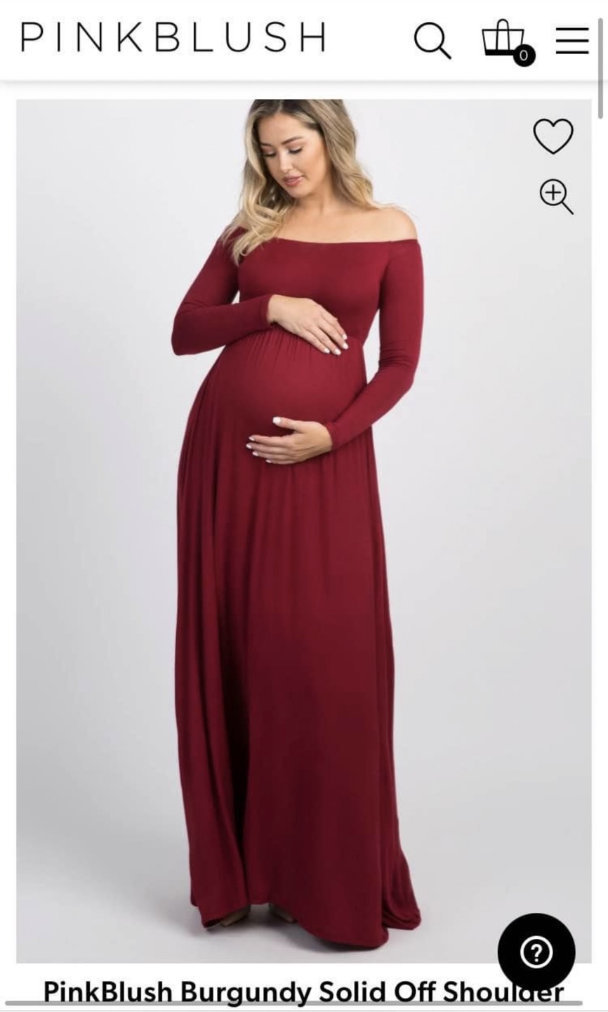 Petite Maternity Dress (Size Small)