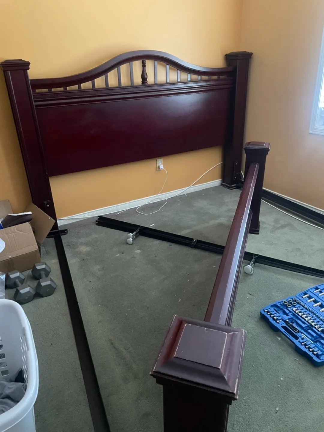 King Size Bed Frame and Mattress Set image indicator(6)