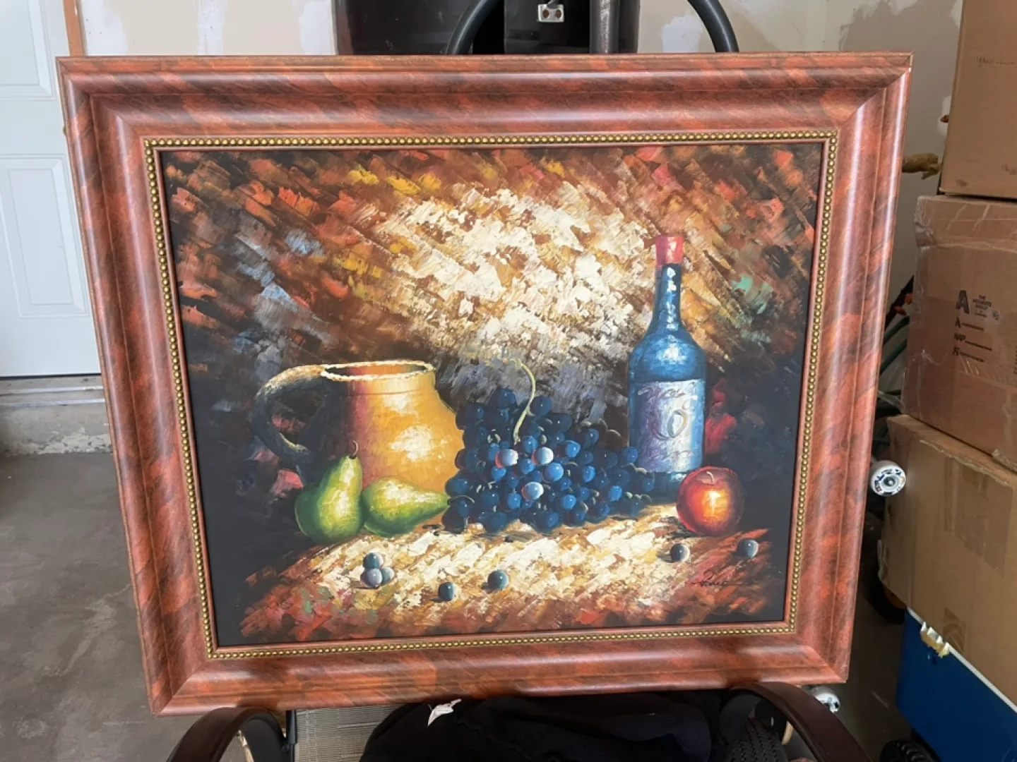 Framed oil Painting image indicator(2)