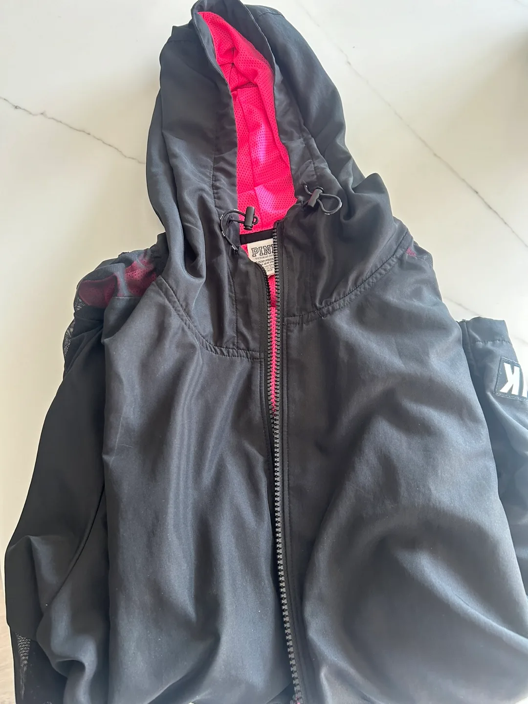 Victoria secret pink Black & Pink Jacket thumbnail