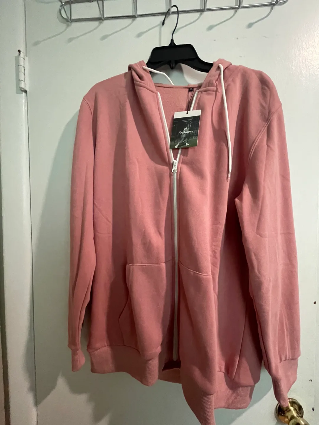 Pink Zip-Up Hoodie thumbnail