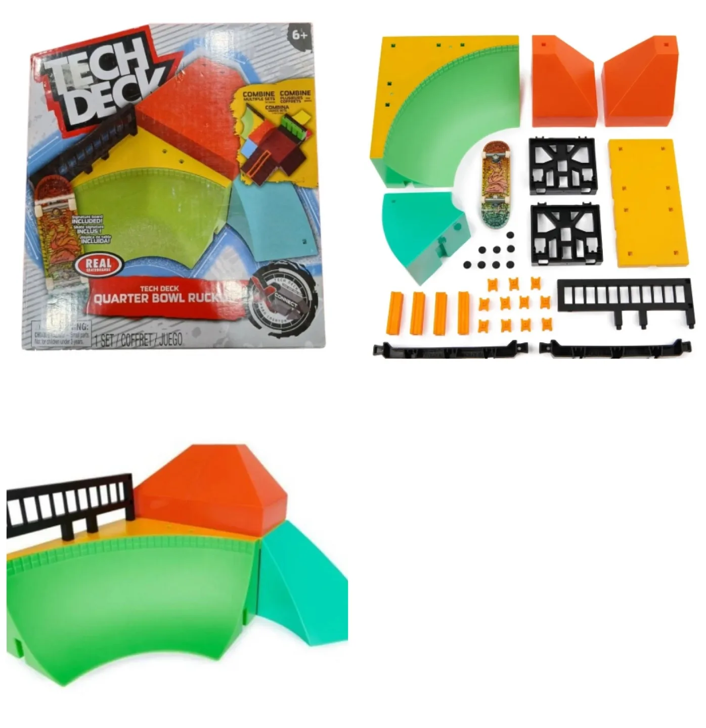 Tech Deck Handboard and Quarter Bowl Ruck image indicator(3)