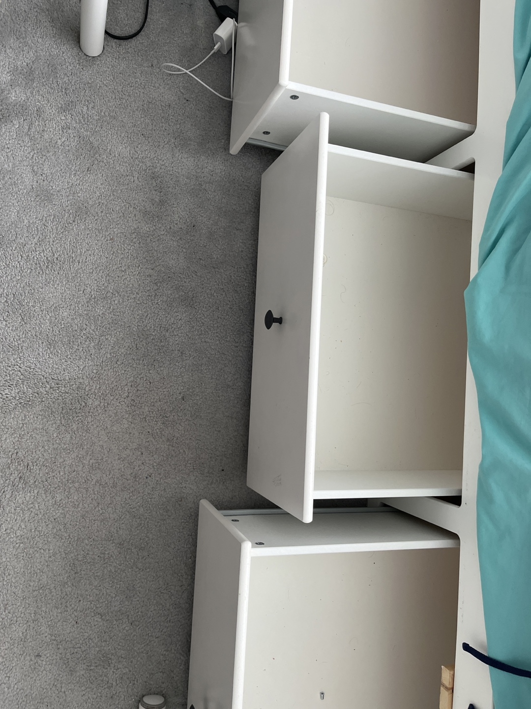 White Daybed with Storage - photo 3