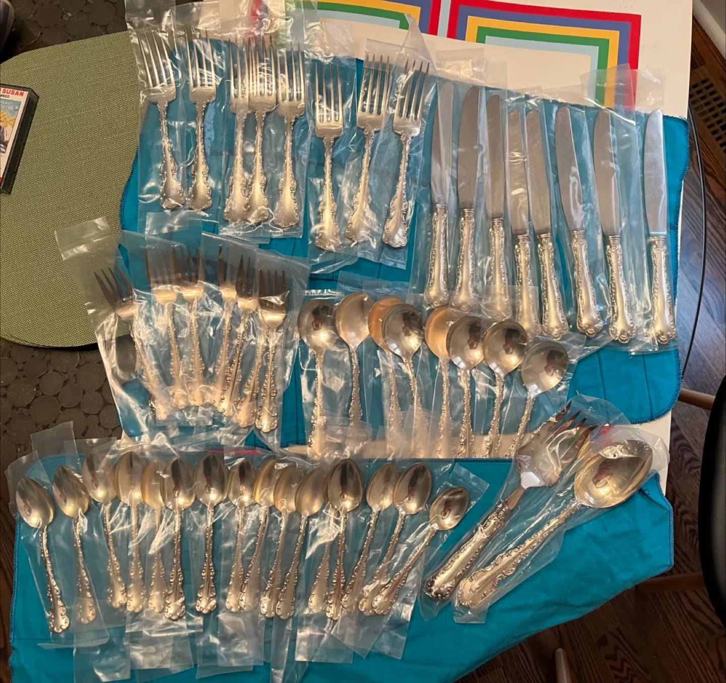 Vintage Silverware Set thumbnail