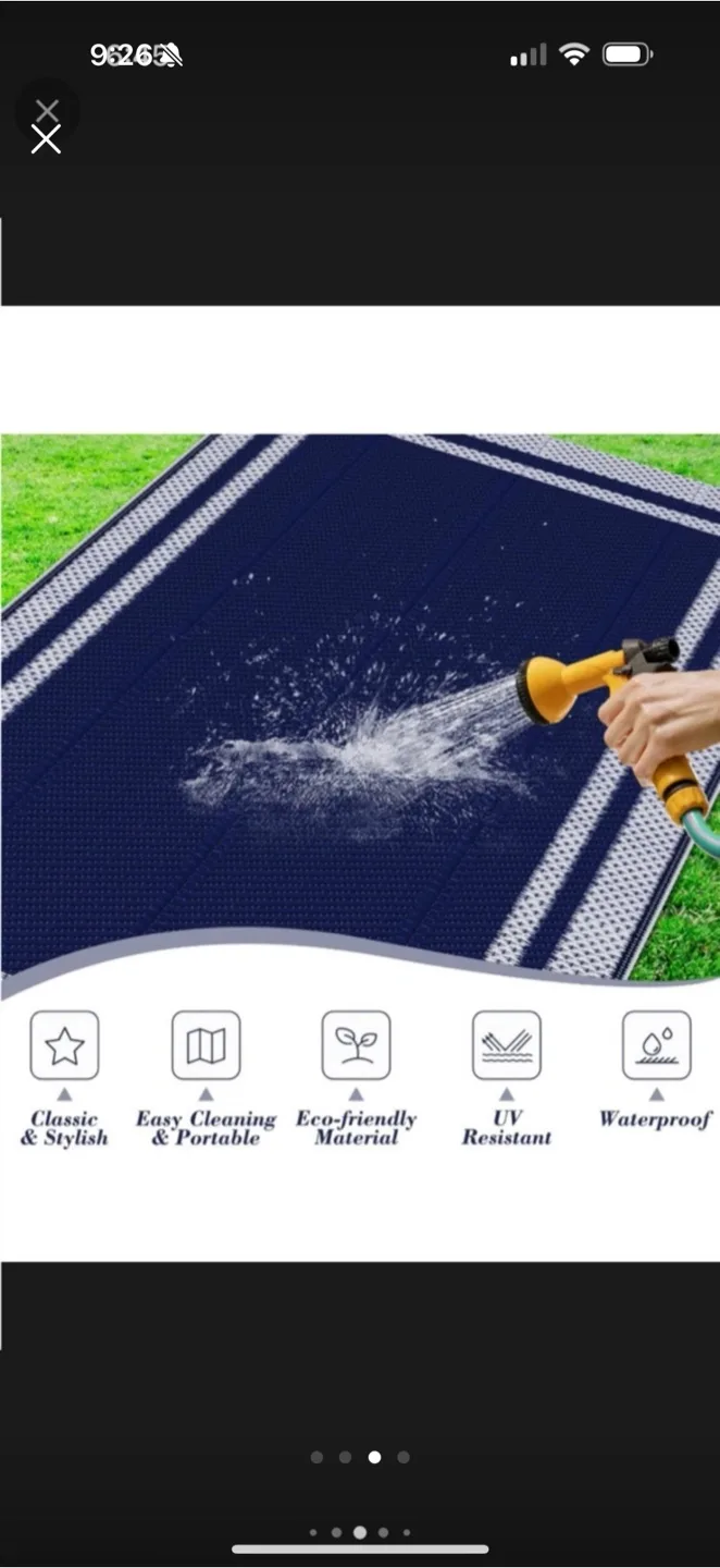 Brand New! Excellent Quality Outdoor Rug 6x9 image indicator(3)