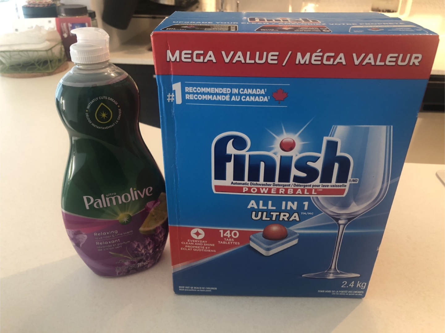 Dish Soap and Dishwasher Detergent 140 tabs