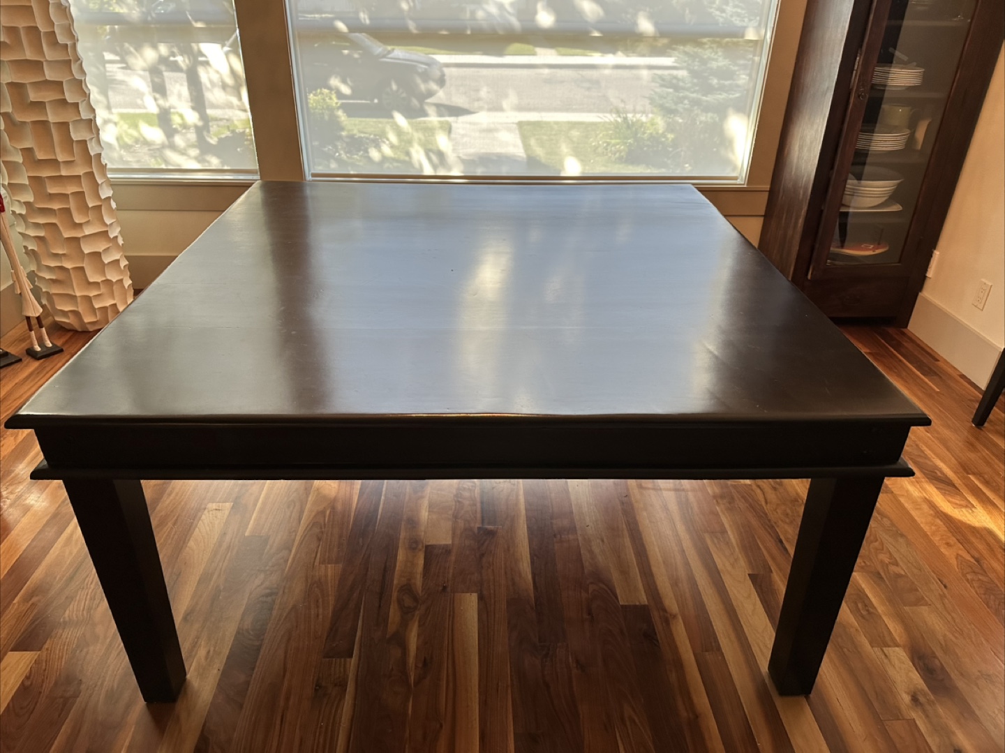 Square Wooden Table