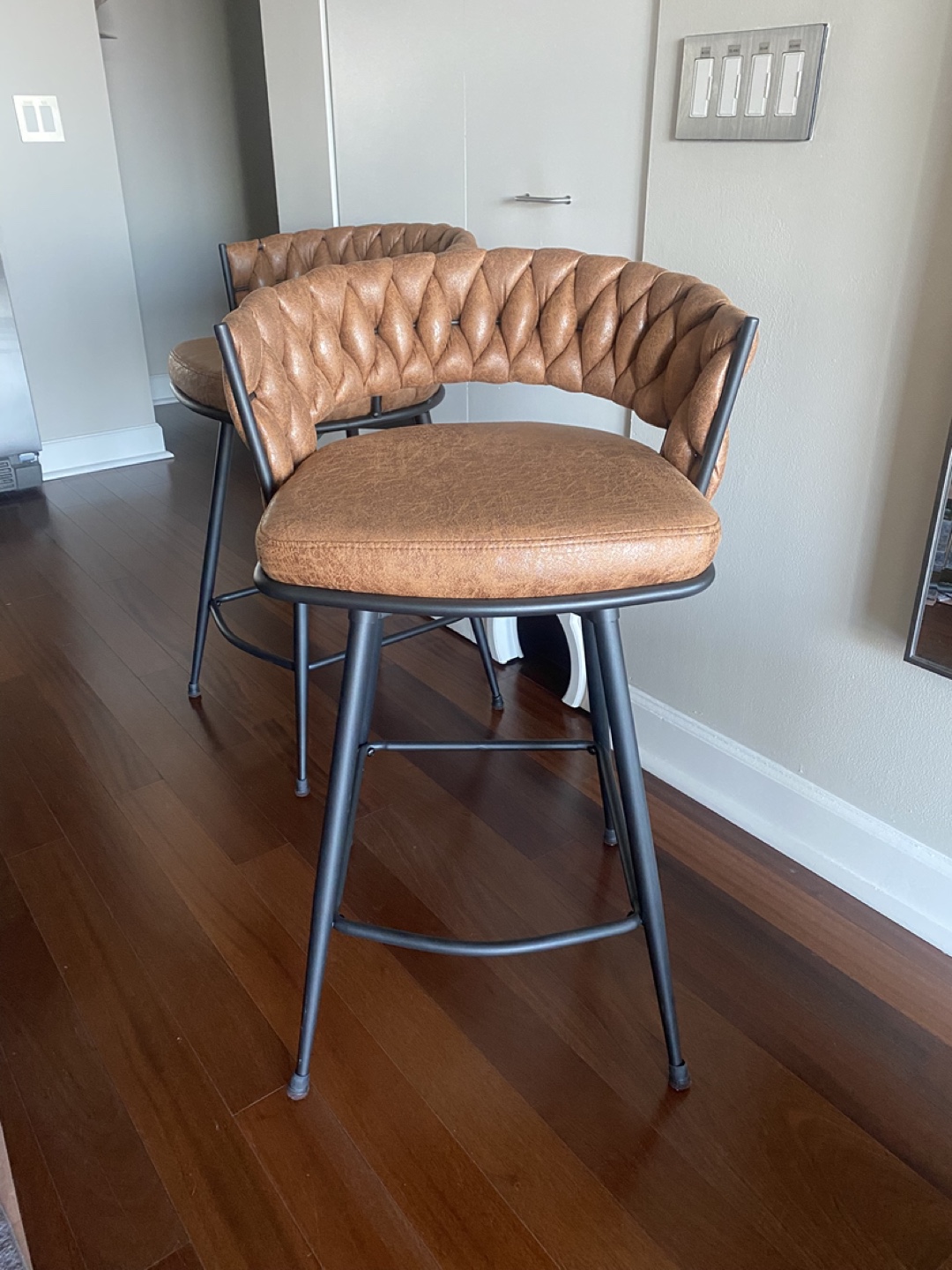 Two Stylish Bar Stools