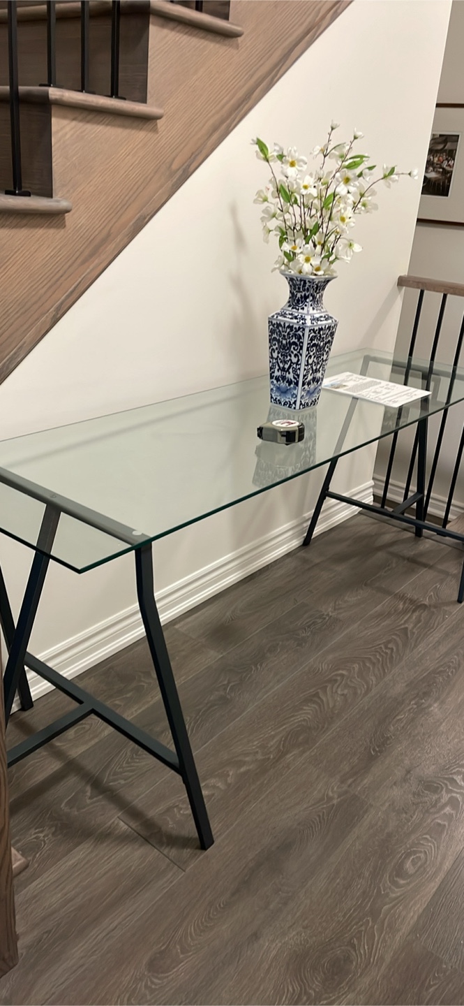 Glass Top Desk