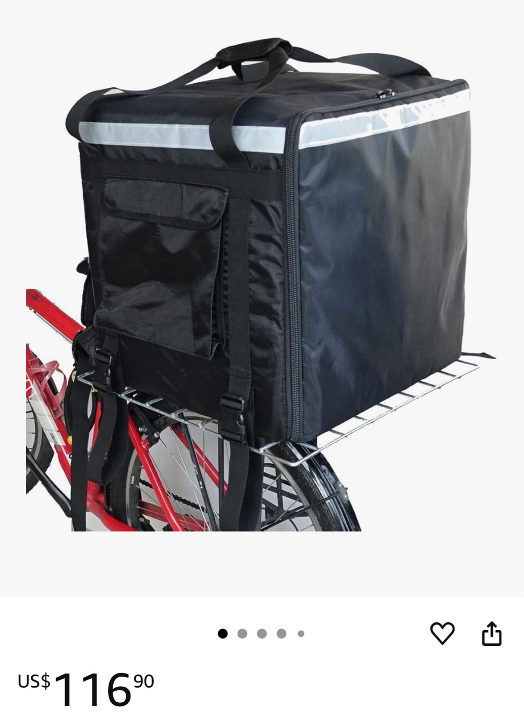 Insulated Food Delivery Backpack - photo 5