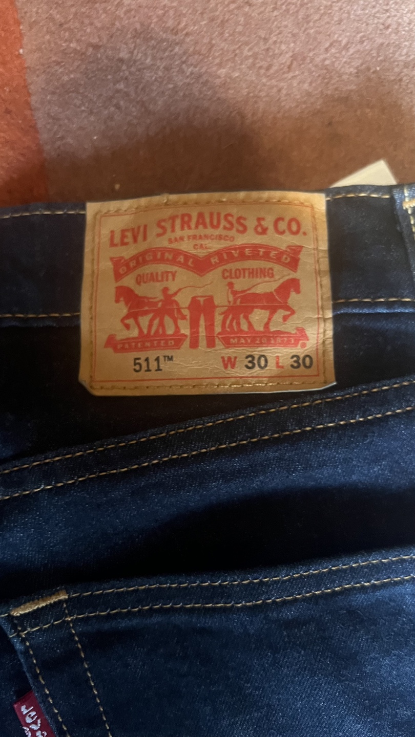 Levi Strauss 511 Jeans - W30 L30 Brand New
