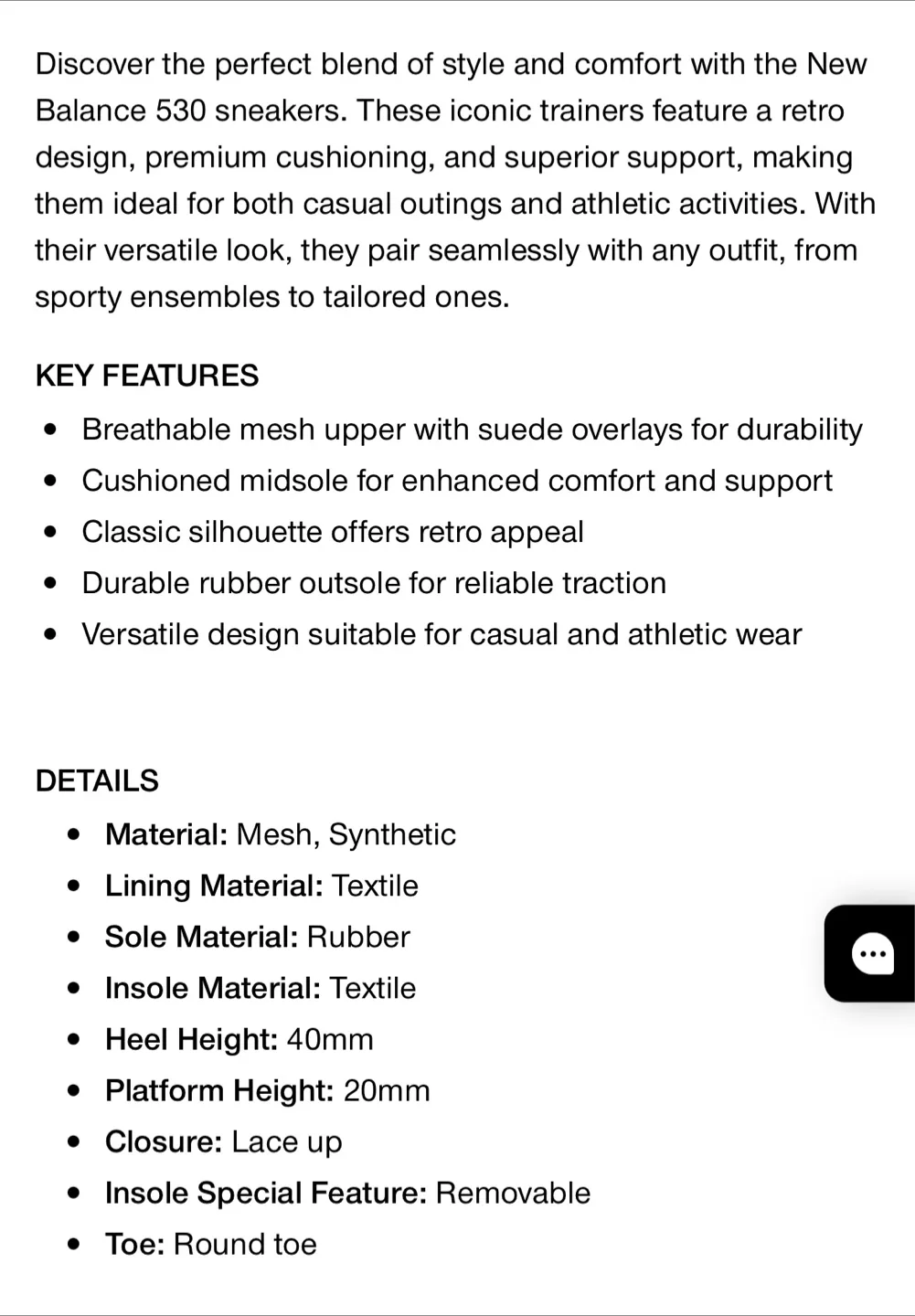 New Balance 530 Running Shoes image indicator(8)