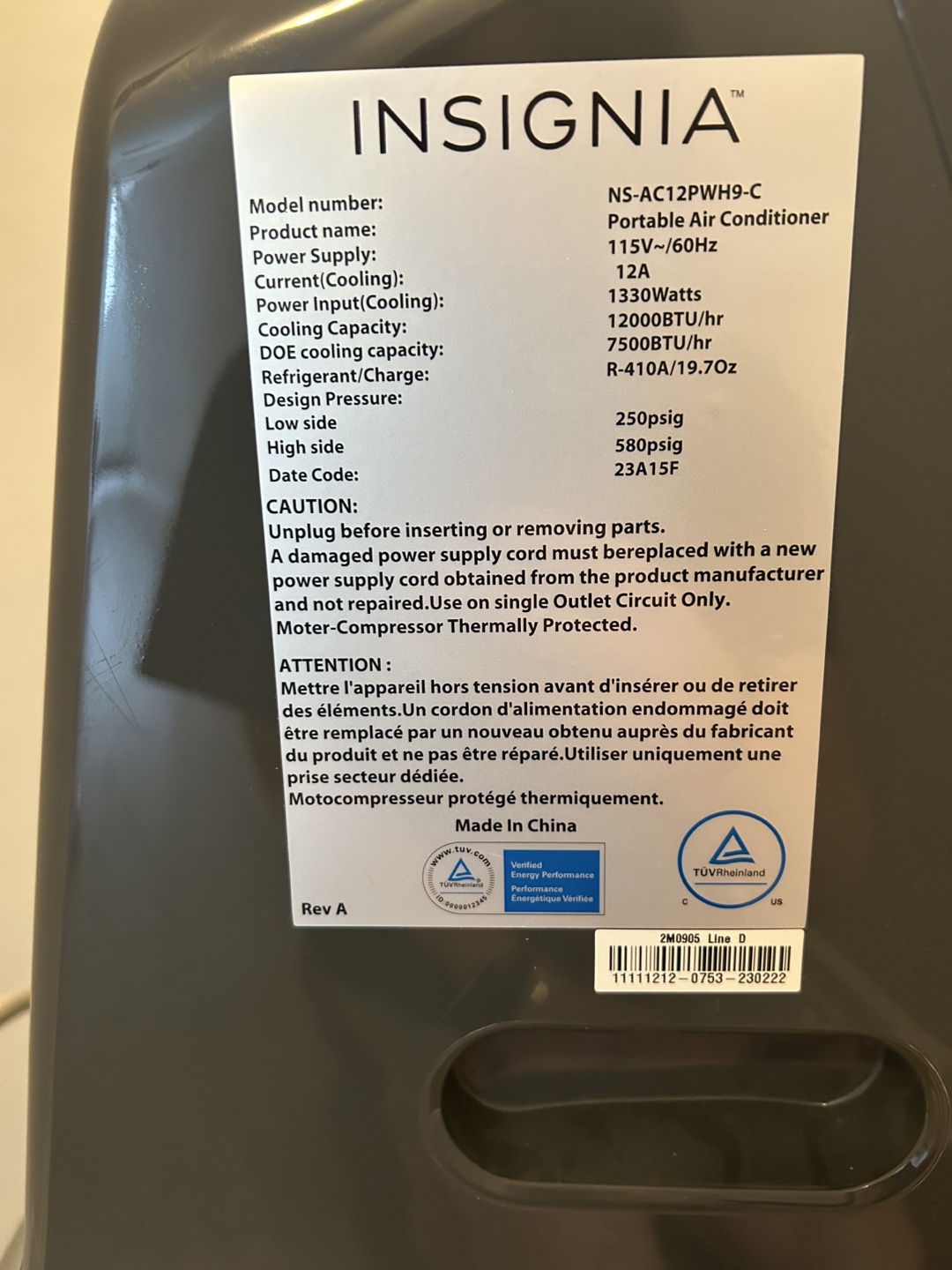 Portable Air Conditioner - photo 5