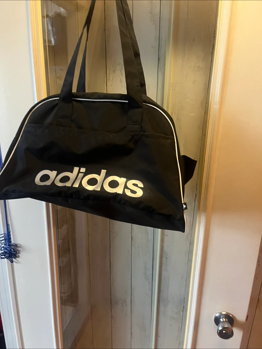 Unisex Adidas Black Shoulder Bag thumbnail