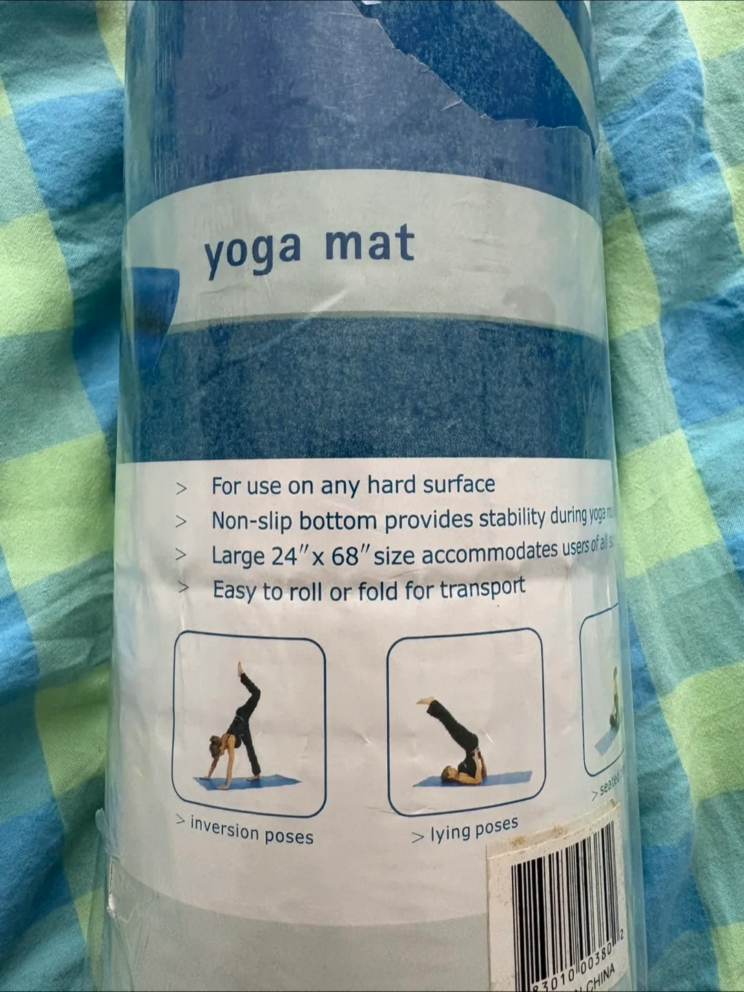 Yoga Mat (New) (24” x 68”) (Giving away for FREE) image indicator(2)