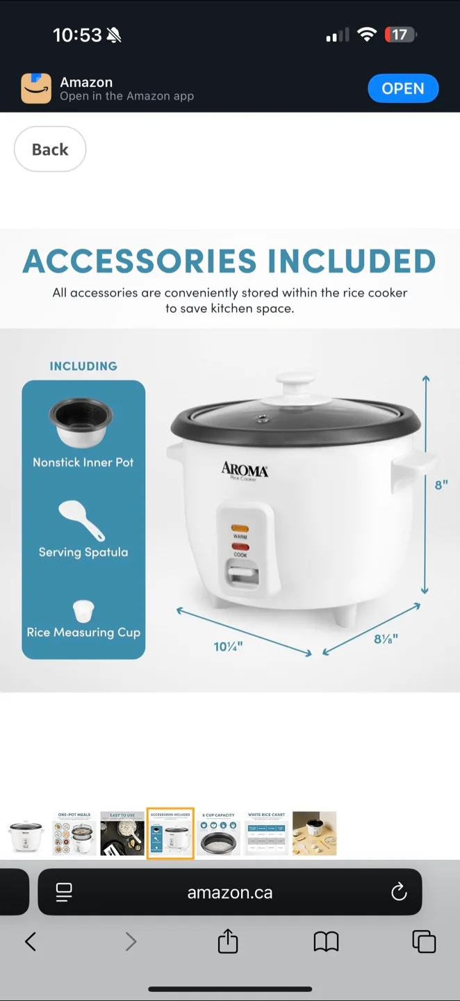Aroma Rice Cooker image indicator(5)
