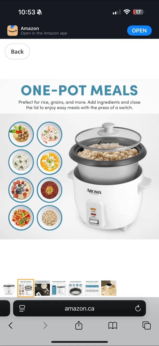 Aroma Rice Cooker image indicator(3)
