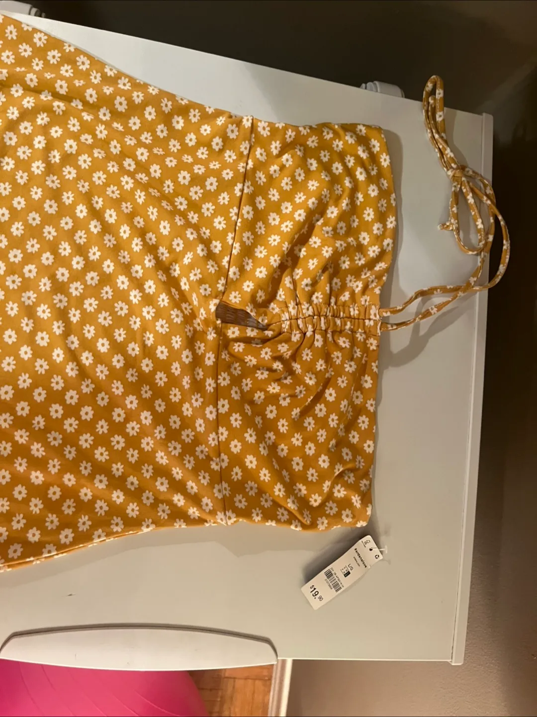 Mustard Floral Dress image indicator(2)