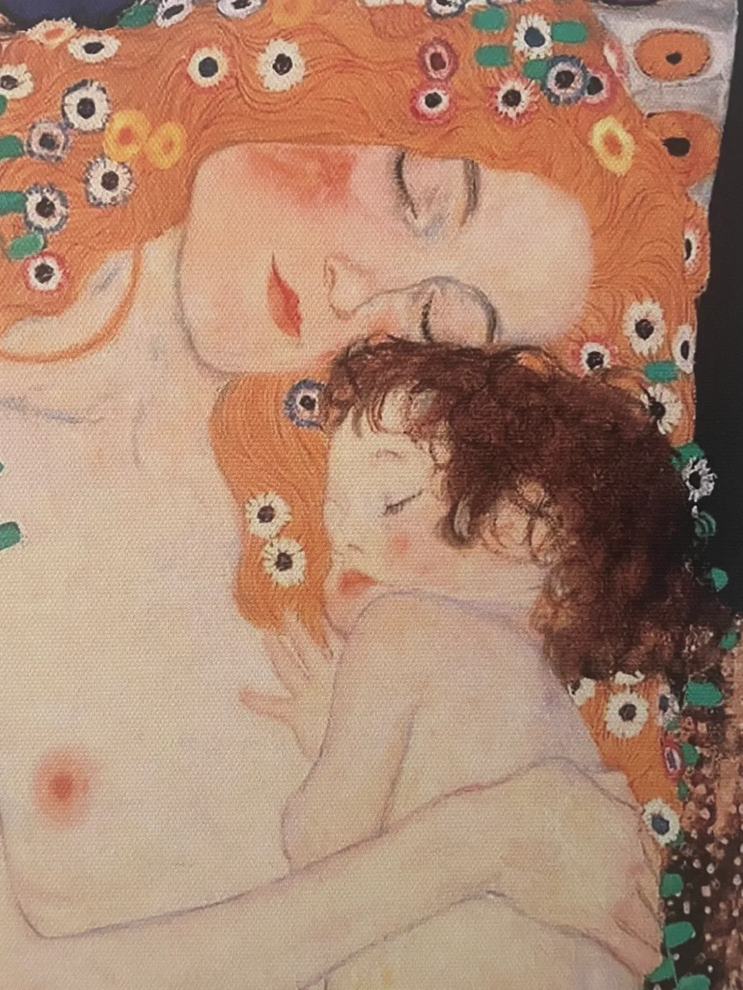 Gustav Klimt, The Three Ages of Women on Canvas Print thumbnail