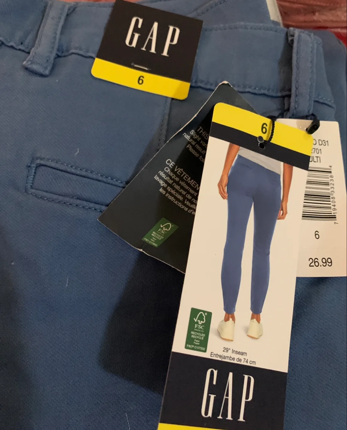 New GAP Pants - Size 6, Brand New thumbnail